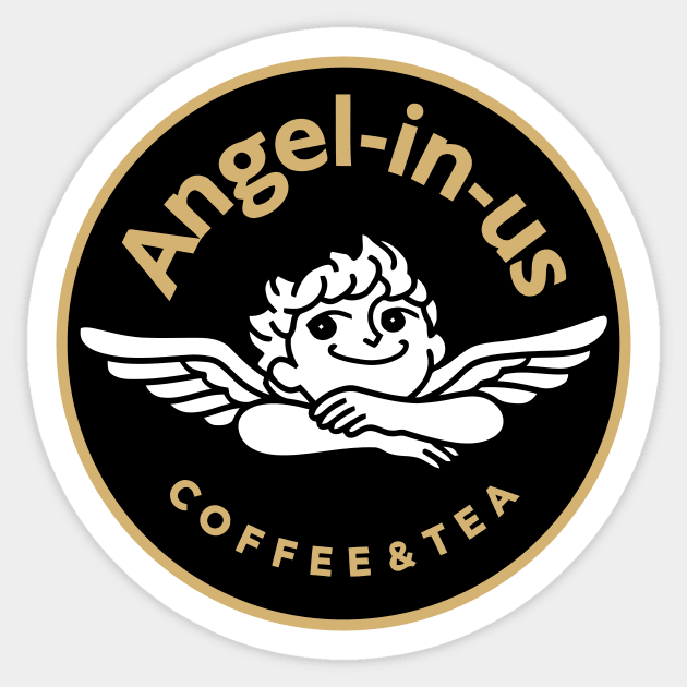 Angel In Us Coffee Mug Sticker by Angel in us